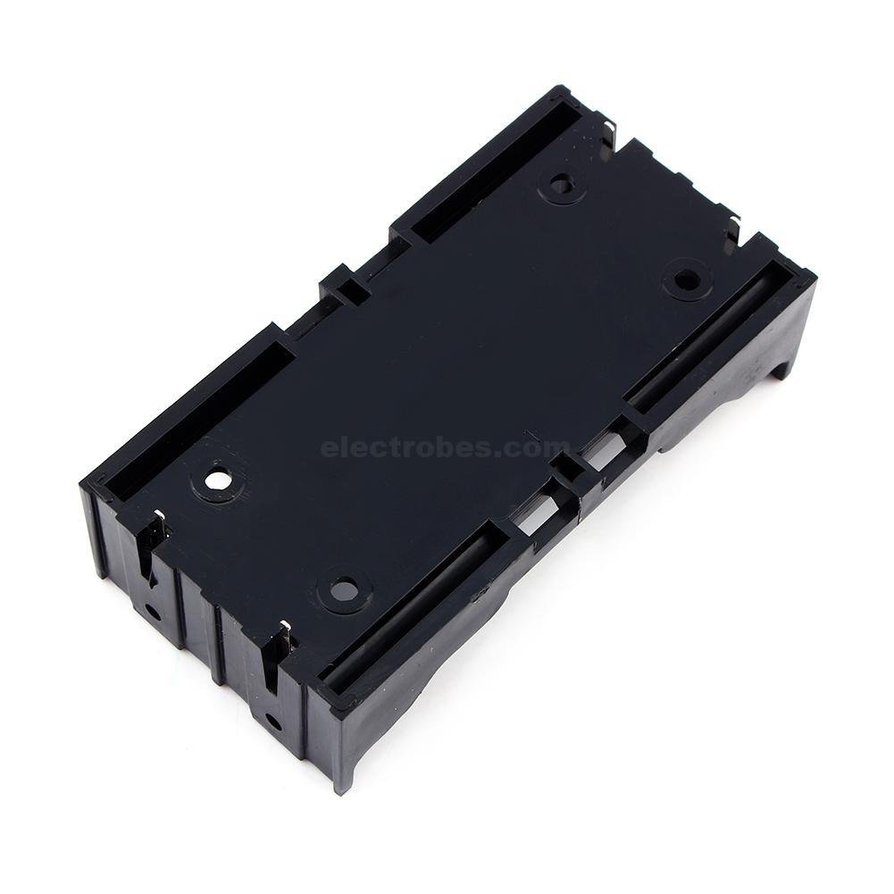 2S 7.4V 18650 Two Battery Cell Holder Two Cells For Rechargeable Li-ion Battery Storage - Image 3