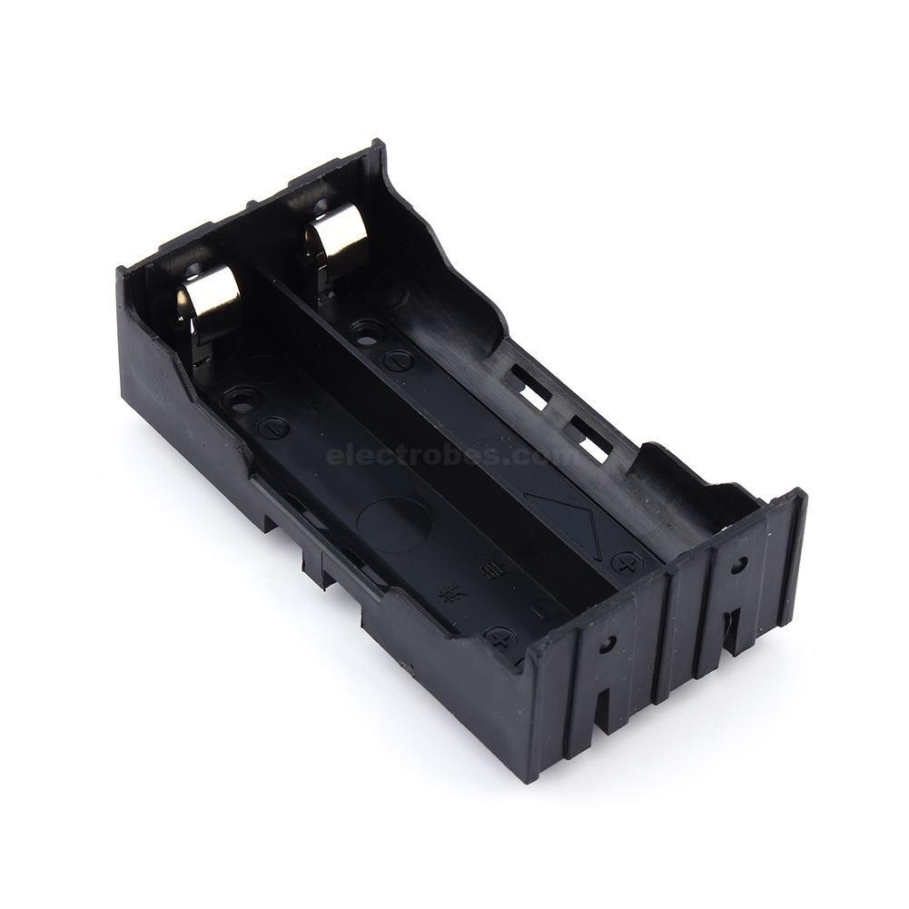 2S 7.4V 18650 Two Battery Cell Holder Two Cells For Rechargeable Li-ion Battery Storage - Image 4