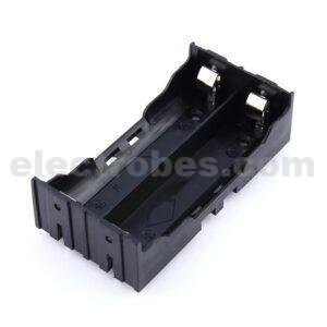 2S 7.4V 18650 Two Battery Cell Holder Two Cells For Rechargeable Li-ion Battery Storage