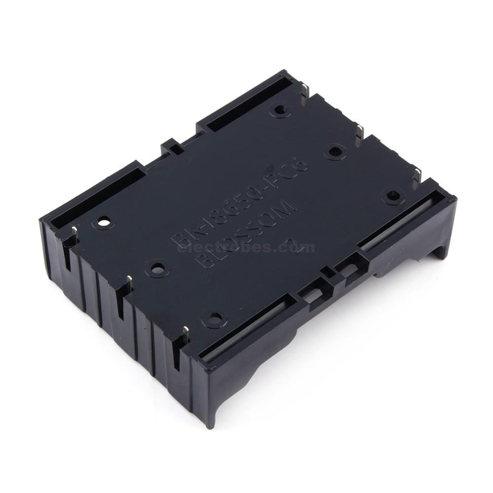 3S 11.1V-12.6V 18650 Three Battery Cell Holder For Rechargeable Li-ion Battery Storage - Image 3