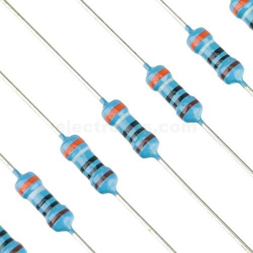 6.8k Ohm Axial 1/4W Resistor