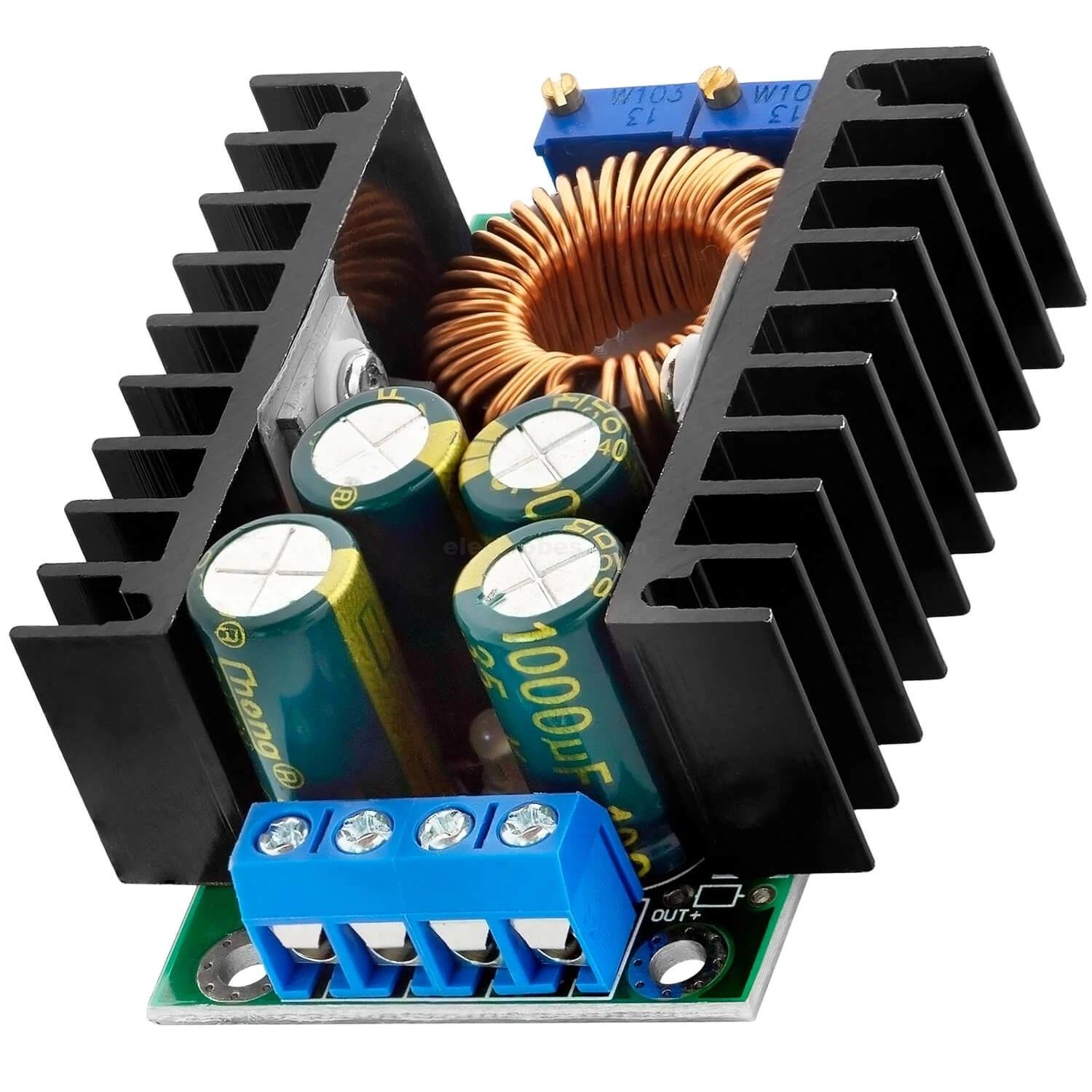 300W XL4016 DC-DC Max 9A Step Down Buck Converter 5-40V To 1.2-35V Adjustable Power Supply Module LED Driver at best price online in islamabad rawalpindi lahore karachi peshawar multan wah taxila faisalabad quetta