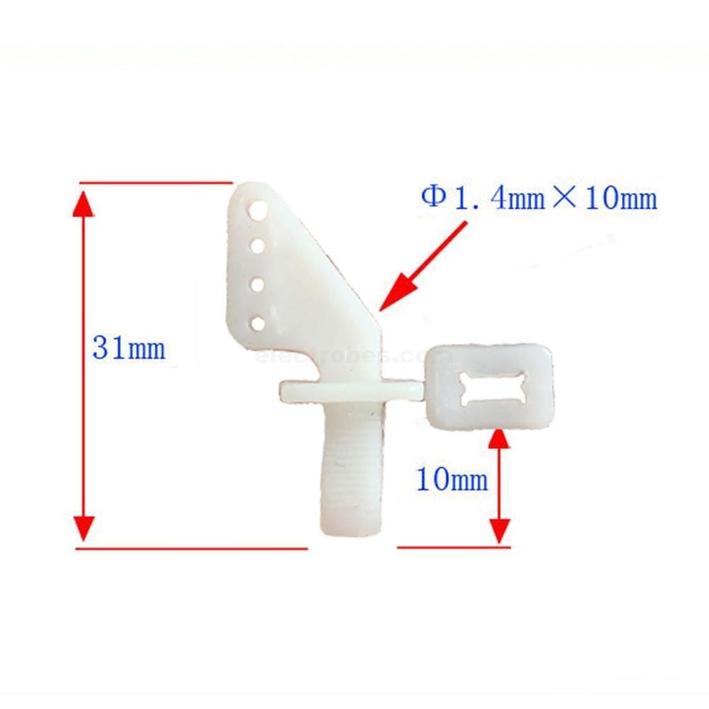 Plug-in KT Rudder Angle Control Horns Zip For Rc Plane - Image 2