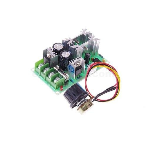 PWM DC Motor Speed Controller Switch DC 20A Current Voltage Regulator 10-60V PWM High Power Drive Module 60A 12V 24V 36V at best price online in islamabad rawalpindi lahore peshawar faisalabad karachi hyderabad quetta wah taxila Pakistan