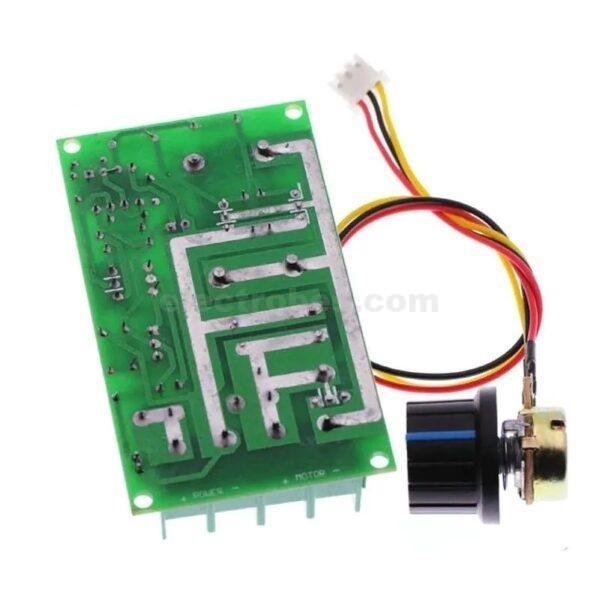 PWM DC Motor Speed Controller Switch DC 20A Current Voltage Regulator 10-60V PWM High Power Drive Module 60A 12V 24V 36V  at best price online in islamabad rawalpindi lahore peshawar faisalabad karachi hyderabad quetta wah taxila Pakistan