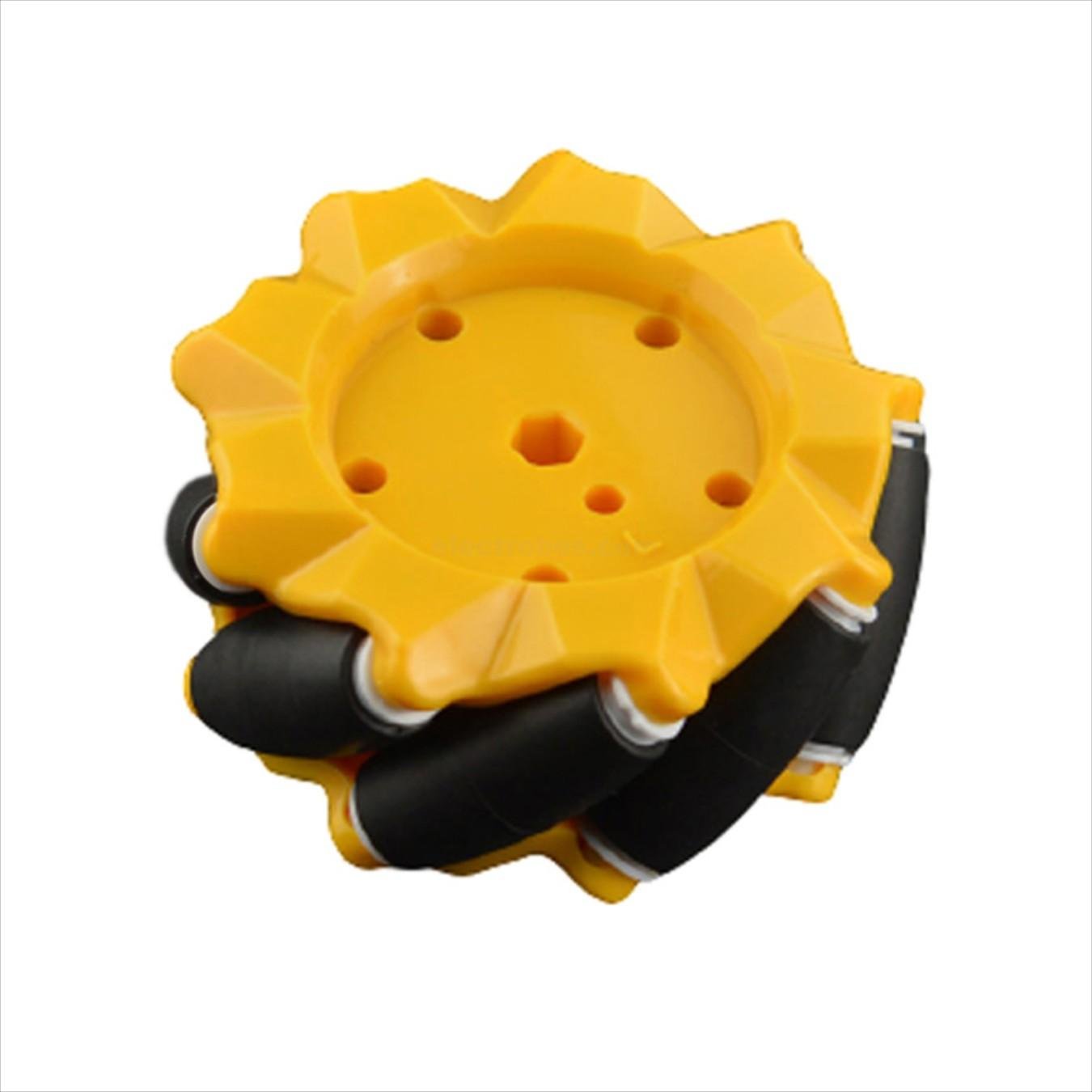 Mecanum Wheel, 80mm Omni-Directional for Smart Robot Car Right / Left at best price online in islamabad rawalpindi lahore peshawar faisalabad karachi hyderabad quetta wah taxila Pakistan