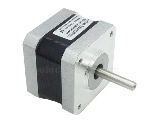 Nema17 6-12V Stepper motor 1.8/step 6 Wire at best price online in islamabad rawalpindi lahore peshawar faisalabad karachi hyderabad quetta wah taxila Pakistan