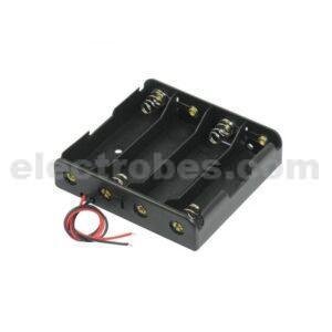 4S 14.2V-16.8V 18650 Battery Cell Holder Four Cells For Rechargeable Li-ion Battery Storage Box 18650 Battery Holder with wire at best price online in islamabad rawalpindi lahore peshawar faisalabad karachi hyderabad quetta wah taxila Pakistan