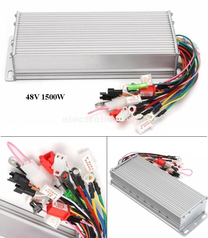 DC 48V 1500W Brushless Motor Controller E-bike Bicycle scooter - Image 3