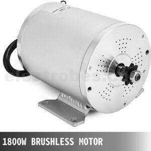Mophorn 48V 5200rpm 1800W Electric Brushless DC Motor for Go Karts E-Bike Electric Throttle Motorcycle Scooter at best price online in islamabad rawalpindi lahore peshawar faisalabad karachi hyderabad quetta wah taxila Pakistan