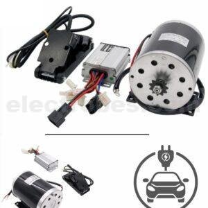 48 Volt 1000 Watt Electric Motor MY1020 48V 1000W 3000RPM Brush Motor