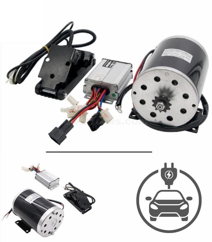 48 Volt 1000 Watt Electric Motor MY1020 48V 1000W 3000RPM Brush Motor