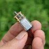 Mini-N20-Full-Metal-Gearbox-gear-Motor-D-shaft-DC-3V-5V-6V-50RPM-Slow-Speed