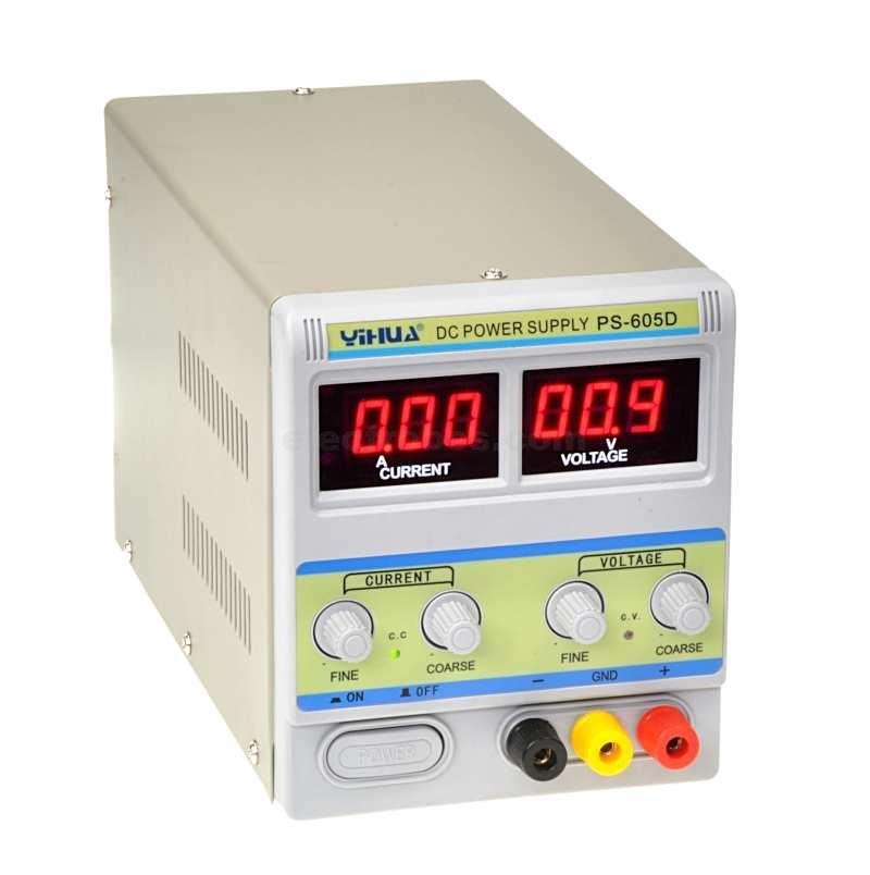 YIHUA 305D 30V 5A DC Power Supply Precision Lab Variable Adjustable Regulator - Image 5