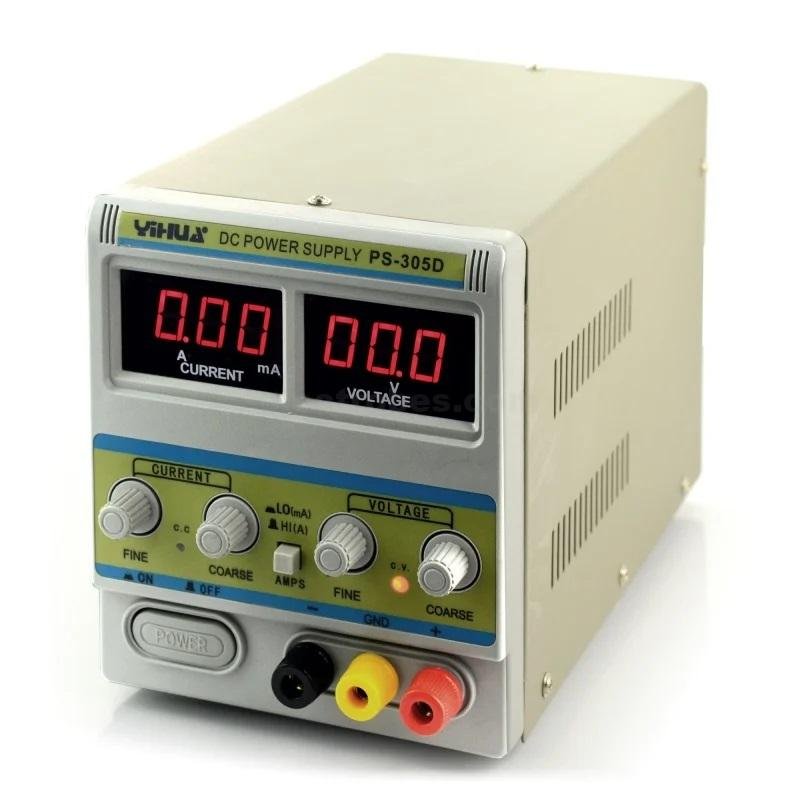 YIHUA 305D 30V 5A DC Power Supply Precision Lab Variable Adjustable Regulator - Image 2