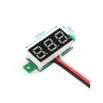 DC 0V-100V Mini 0.28 inch Red LED Digital Voltmeter 3wire at best price online in islamabad rawalpindi lahore peshawar faisalabad karachi hyderabad quetta wah taxila Pakistan