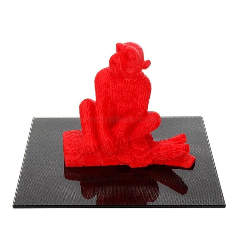 235mm Tempered Glass Bed Platform Square Heatbed Build Surface for 3D Printer - Image 3