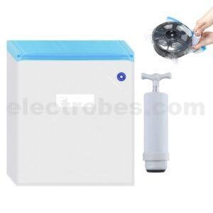 3D Printer Filament Storage Bag PLA ABS TPU Filament Vacuum Bag Filament Dryer Keep Dry Avoid Consumable Moisture for 3D Printer Parts 1 Bag and 1 Hand Pump