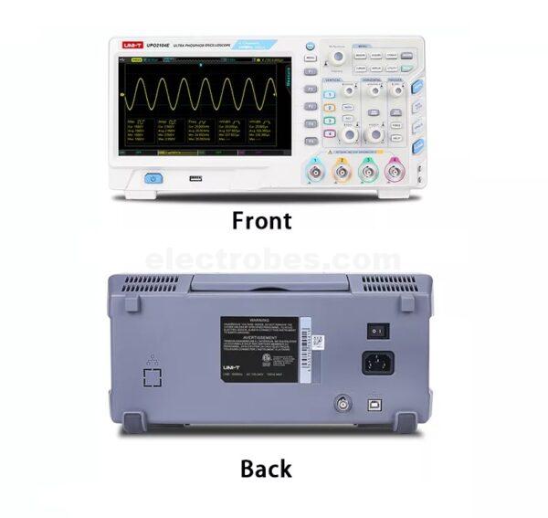 UNI-T UPO2104E Digital Oscilloscopes with 4 Analog Channels, 8inch LCD and 100MHz Frequency 1GS/s - Image 3