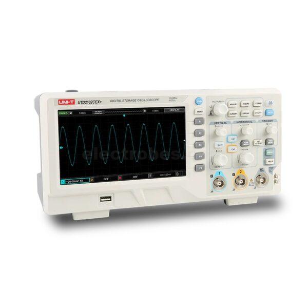 uni-t utd2102CEX+ digital 2 channel 100mhz oscilloscope at best price online in islamabad rawalpindi lahore peshawar faisalabad karachi hyderabad quetta wah taxila Pakistan