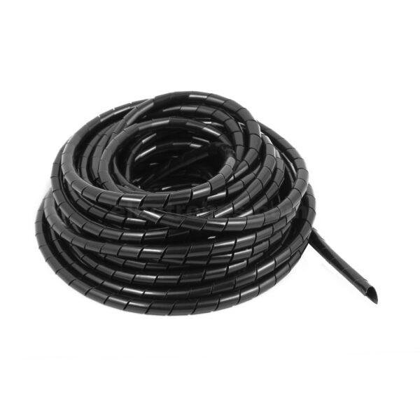 8mm Spiral Wrapping Band Black – 1 Meter