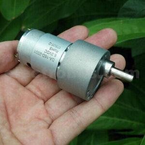 12V 740 RPM High Torque High Speed DC Gear Motor