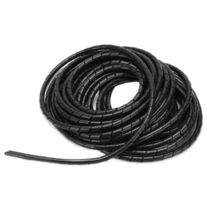 8mm Spiral Wrapping Band Black – 1 Meter