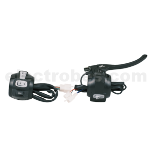 Throttle handle bar with indicator light dim high switches and brake lever for electric bike e-bike at best price online in islamabad rawalpindi lahore karachi multan sukkur skardu peshawar taxila wah gujranwala faisalabad hyderabad quetta pakistan