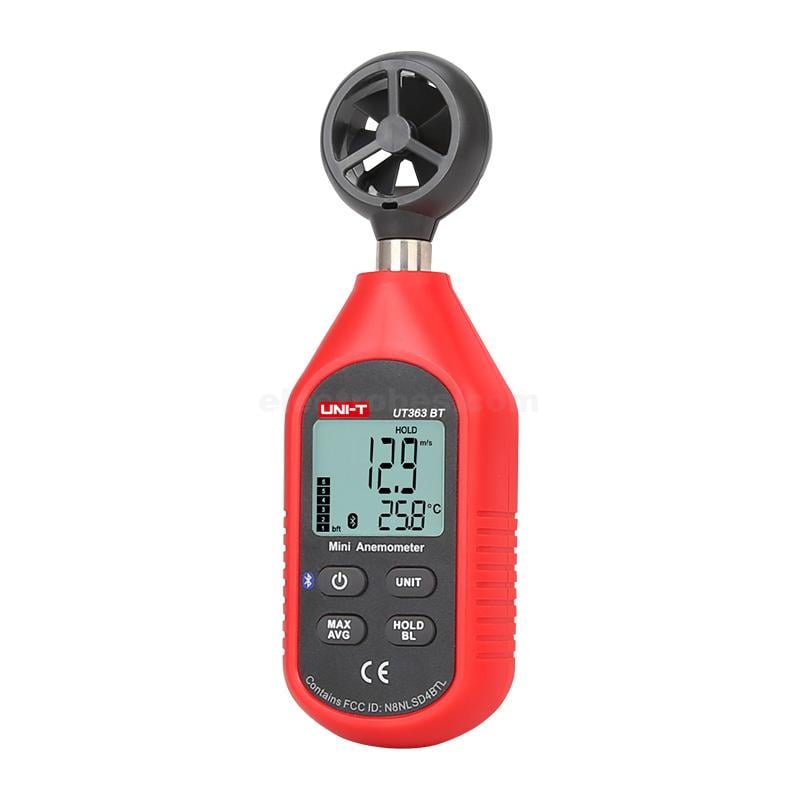 UNI-T-UT363-UT363BT-Mini-Anemometer-Industrial-Home-Anemometer-LCD-Backlight-Low-Battery-Indication meter at best price online in islamabad rawalpindi lahore peshawar faisalabad karachi hyderabad quetta wah taxila Pakistan