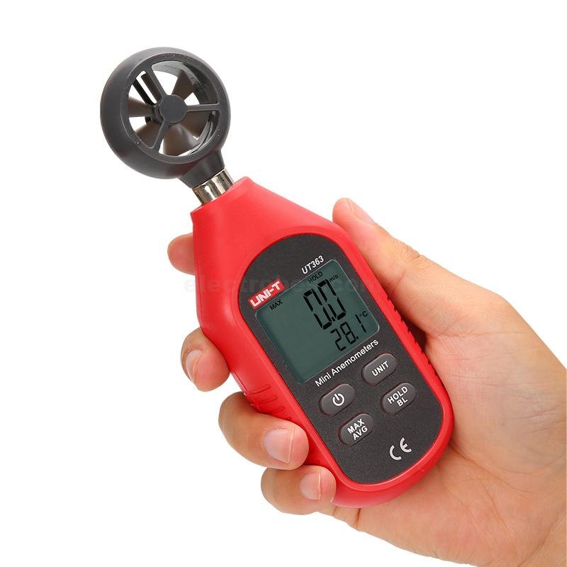 UNI-T-UT363-UT363BT-Mini-Anemometer-Industrial-Home-Anemometer-LCD-Backlight-Low-Battery-Indication meter at best price online in islamabad rawalpindi lahore peshawar faisalabad karachi hyderabad quetta wah taxila Pakistan
