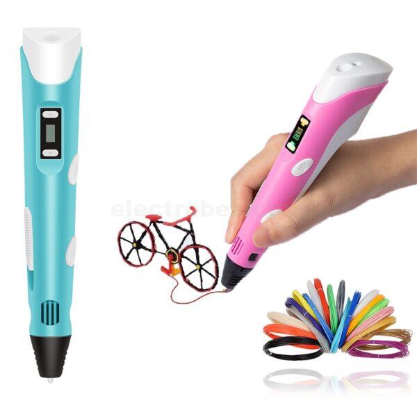 3d pen for art and craft pla filament for kids printing and drawing hobby 3d pen at best price online in pakistan