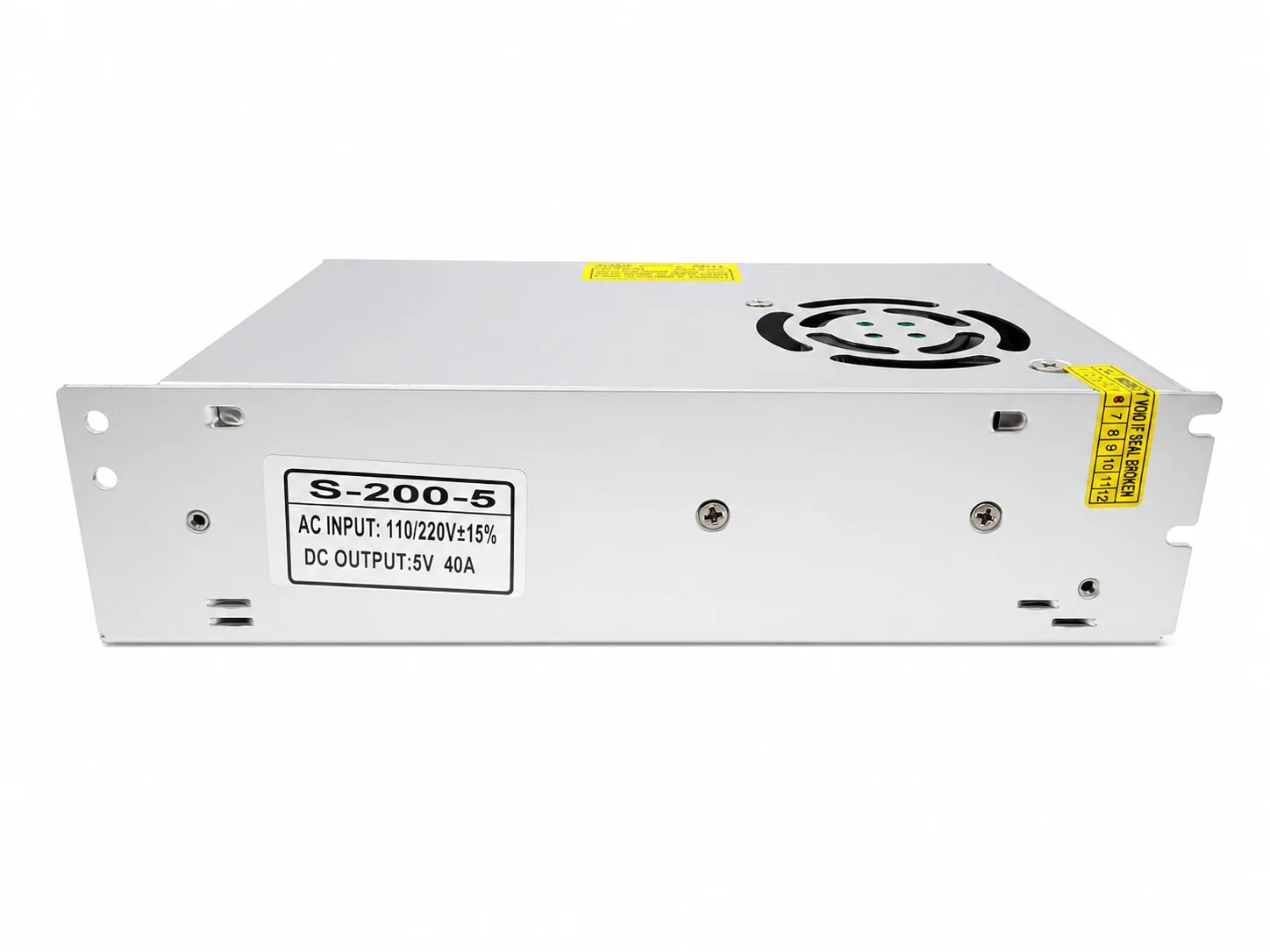 Buy 5V 40A 200W DC Universal Regulated Switching Power Supply online at best price and delivery in islamabad rawalpindi lahore peshawar faisalabad karachi hyderabad quetta wah taxila multan sialkot mardan Pakistan