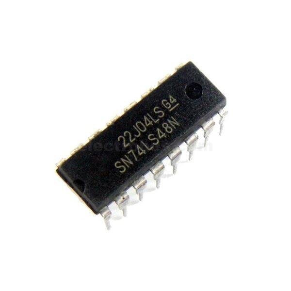 74LS48 BCD-to-7 Segment Decoder/Driver IC in Pakistan