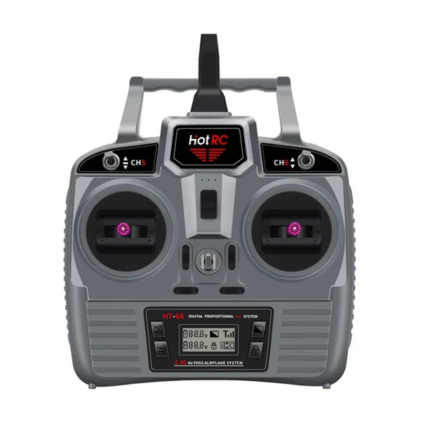 HOTRC 2.4GHz HT-6A remote control 6-channel transmitter receiver for RC aircraft multi-rotor Drone car boat at best price online in islamabad rawalpindi lahore peshawar faisalabad karachi hyderabad quetta wah taxila Pakistan