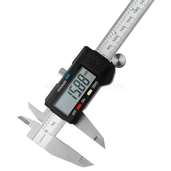 Metal 6-Inch 150mm Stainless Steel Digital Vernier Caliper at best price online in islamabad rawalpindi lahore karachi multan sukkur skardu peshawar taxila wah gujranwala faisalabad hyderabad quetta pakistan