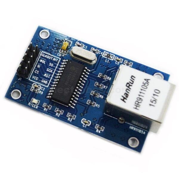 ENC28J60 Ethernet LAN Network Module with RJ45 connector and SPI interface for arduino raspberry pi and other microcontrollers at best price online in islamabad rawalpindi lahore karachi multan sukkur skardu peshawar taxila wah gujranwala faisalabad hyderabad quetta pakistan