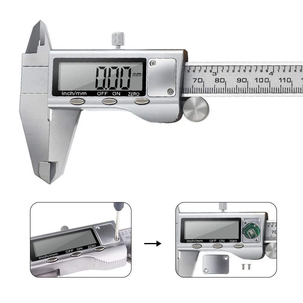 Buy Metal 6-Inch 150mm Stainless Steel Digital Vernier Caliper online at best price and delivery in islamabad rawalpindi lahore peshawar faisalabad karachi hyderabad quetta wah taxila multan sialkot mardan Pakistan
