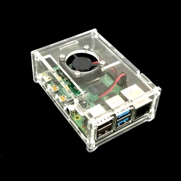 raspberry pi 4 acrylic transparent case clear shell for raspberry pi 4 rpi enclosure rpi 4 model b at best price online at best price online in islamabad rawalpindi lahore karachi multan sukkur skardu peshawar taxila wah gujranwala faisalabad hyderabad quetta pakistan