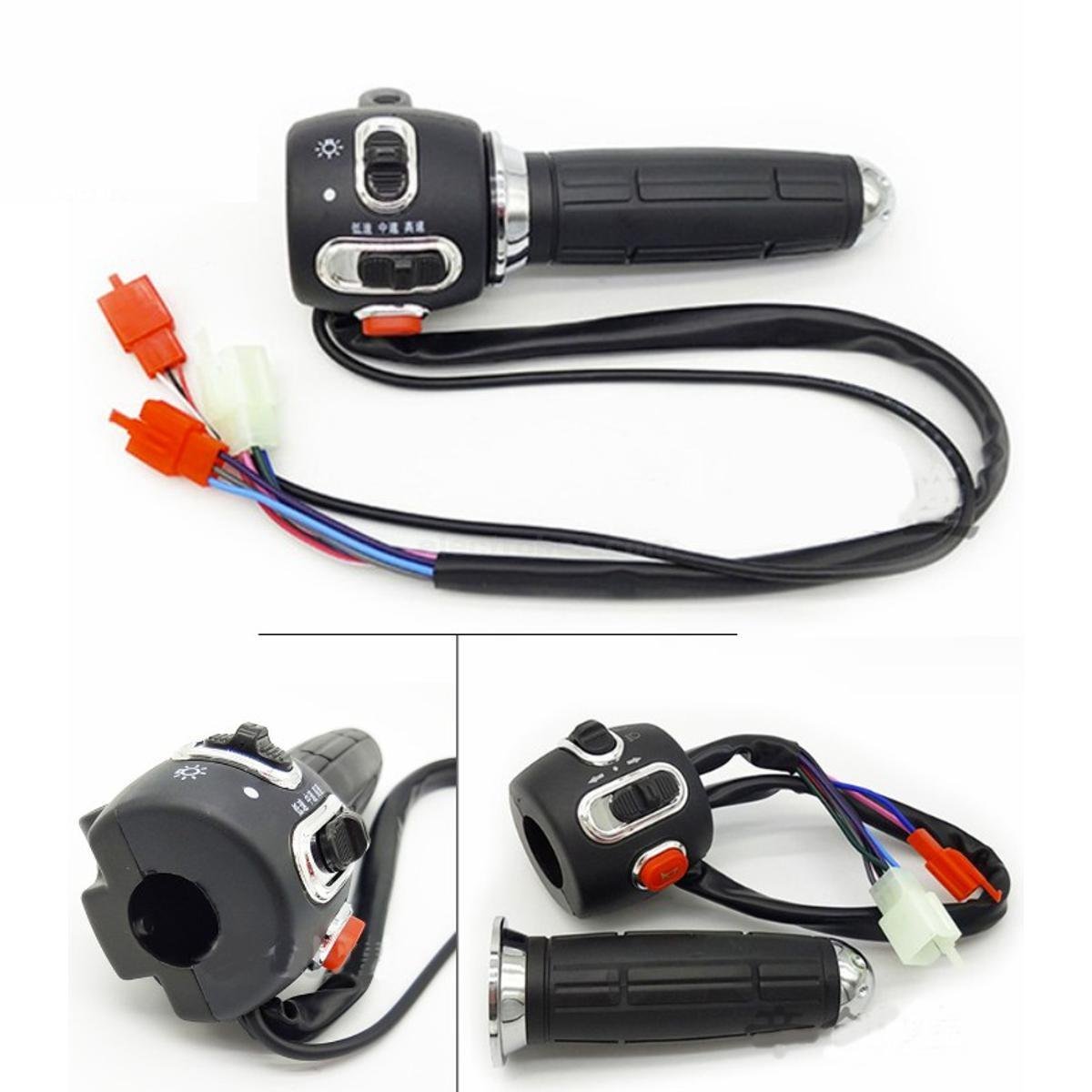 7th Generation Electric Vehicle Throttle Electric Motorcycle and E-bike Speed Controller Accelerator at best price online in islamabad rawalpindi lahore peshawar faisalabad karachi hyderabad quetta wah taxila Pakistan