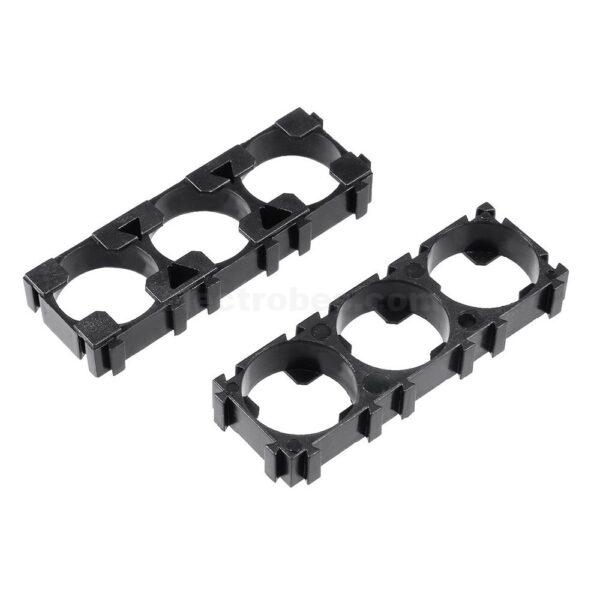 3x1 18650 Lithium Ion Cell Triple Battery Holder Bracket for DIY Battery Pack at best price online in islamabad rawalpindi lahore karachi multan sukkur skardu peshawar taxila wah gujranwala faisalabad hyderabad quetta pakistan