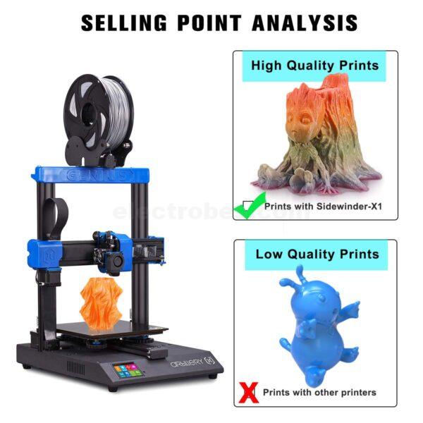 artillery genius pro fdm type 3d printer 220x220x250mm larger bed size with filament runout detector sensor dual extruder fans titan direct drive extruder high quality best build 3d printer in pakistan at best price online in islamabad rawalpindi lahore peshawar faisalabad karachi hyderabad quetta wah taxila Pakistan