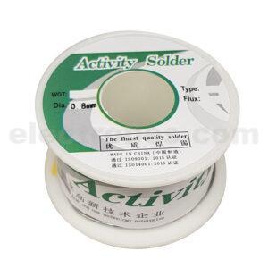 activity high quality soldering wire ROSIN ACTIVATED CORE WIRE ACTIVITY SOLDER wire 0.8mm 50g 100g at best price online in islamabad rawalpindi lahore peshawar faisalabad karachi hyderabad quetta wah taxila Pakistan