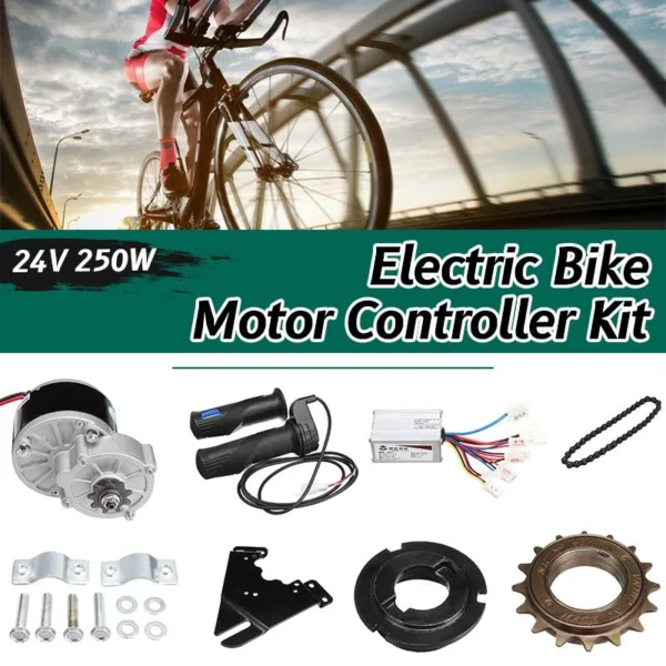 24V/250W Motor Controller Electric Bike Kit Electric Bicycle Conversion Kit For 20-28" Electric Bicycle hybrid motorcycle E-bike and scooty at best price online in islamabad rawalpindi lahore peshawar faisalabad karachi hyderabad quetta wah taxila Pakistan