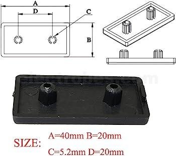 2040 European Standard Aluminum Profile End Cap at best price online in islamabad rawalpindi lahore peshawar faisalabad karachi hyderabad quetta wah taxila Pakistan