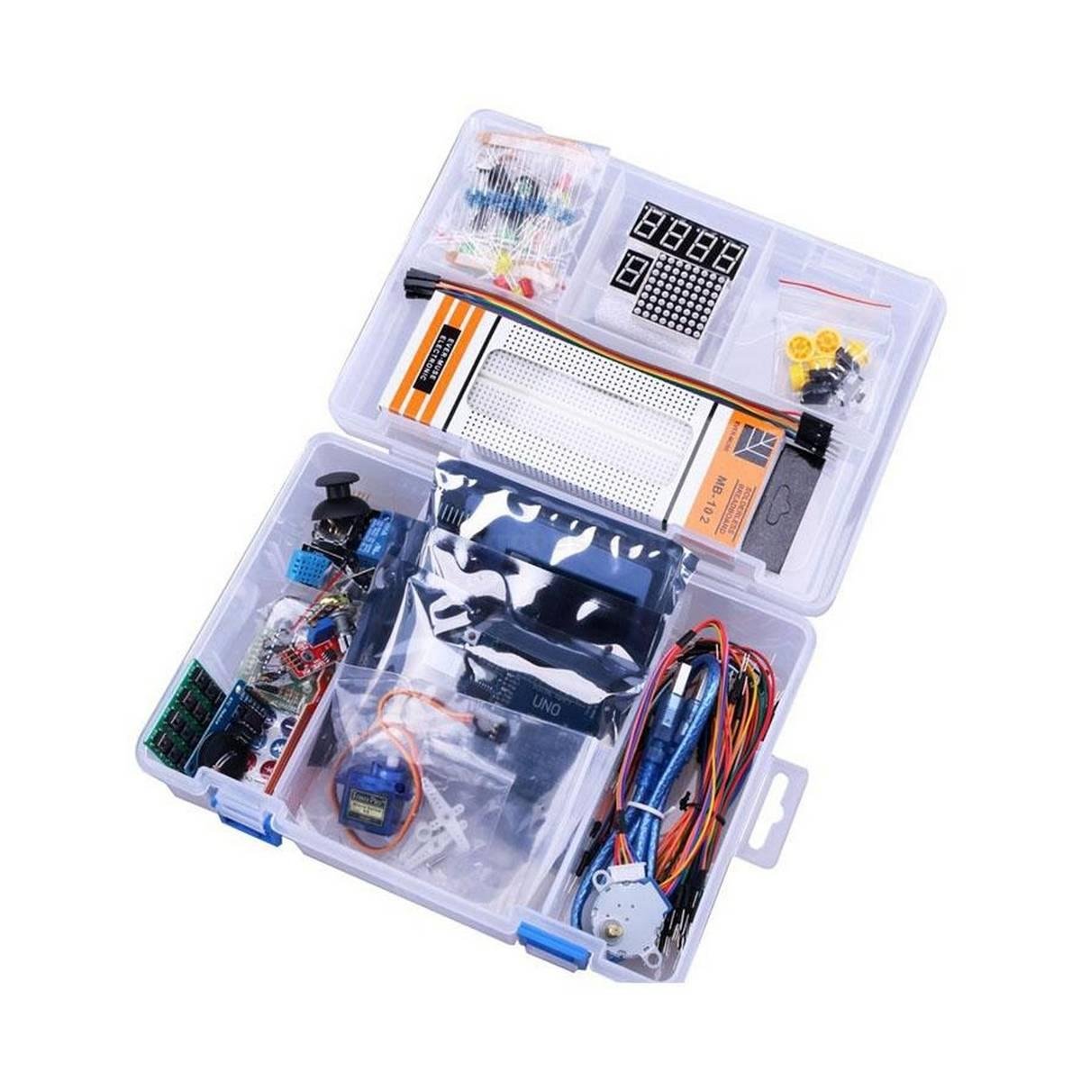Arduino Uno learning kit for beginner Starter Kit Uno R3 at best price online in islamabad rawalpindi lahore peshawar faisalabad karachi hyderabad quetta wah taxila Pakistan