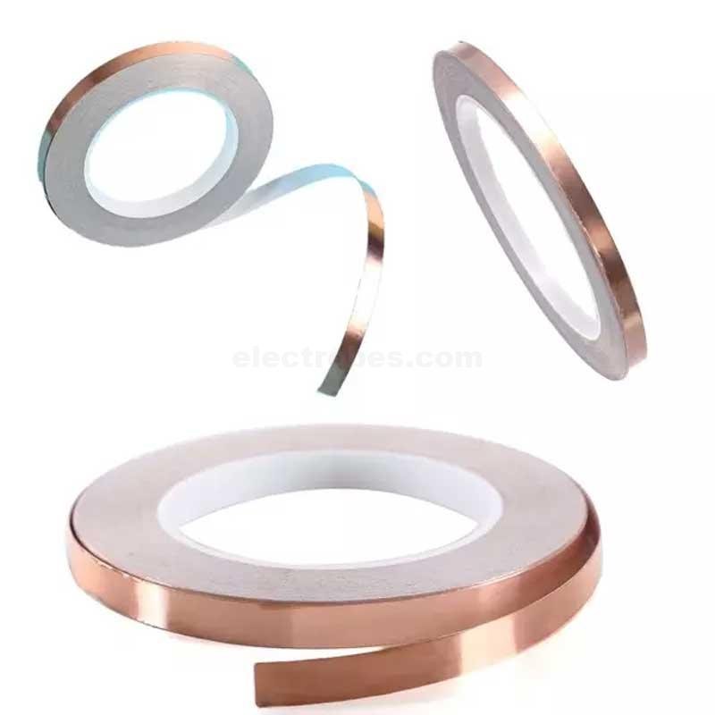 6mm X 20m Conductive Copper Foil Tape at best price online in islamabad rawalpindi lahore peshawar faisalabad karachi hyderabad quetta wah taxila Pakistan