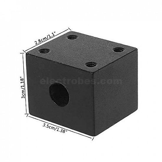 T8 Lead Screw & Parts | T8 Nut Support Series | Nut Support G Black at best price online in islamabad rawalpindi lahore peshawar faisalabad karachi hyderabad quetta wah taxila Pakistan