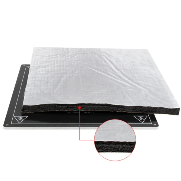 310*310mm Heated Bed Foam Foil Insulation Cotton For 3D Printer at best price online in islamabad rawalpindi lahore peshawar faisalabad karachi hyderabad quetta wah taxila Pakistan