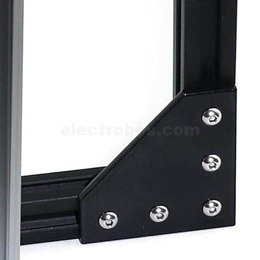 90 Degree L Type Aluminum Profile Connector Joint Plate Corner Bracket for 2020 Aluminum Profile at best price online in islamabad rawalpindi lahore peshawar faisalabad karachi hyderabad quetta wah taxila Pakistan