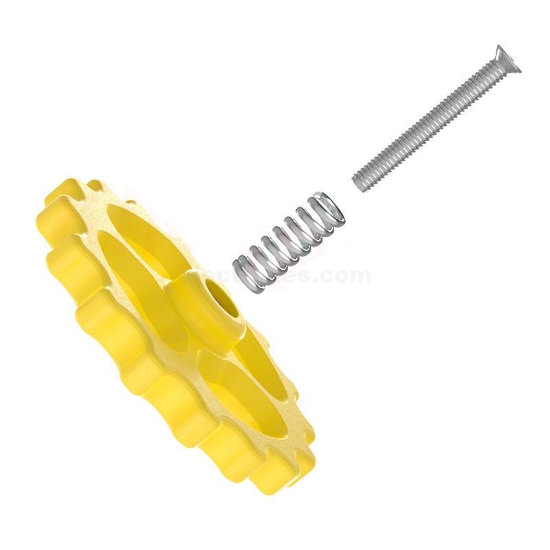 3D printer CR10 Hot Bed Leveling Nut Thumb Screw Spring M4 Leveling Kit at best price online in islamabad rawalpindi lahore peshawar faisalabad karachi hyderabad quetta wah taxila Pakistan